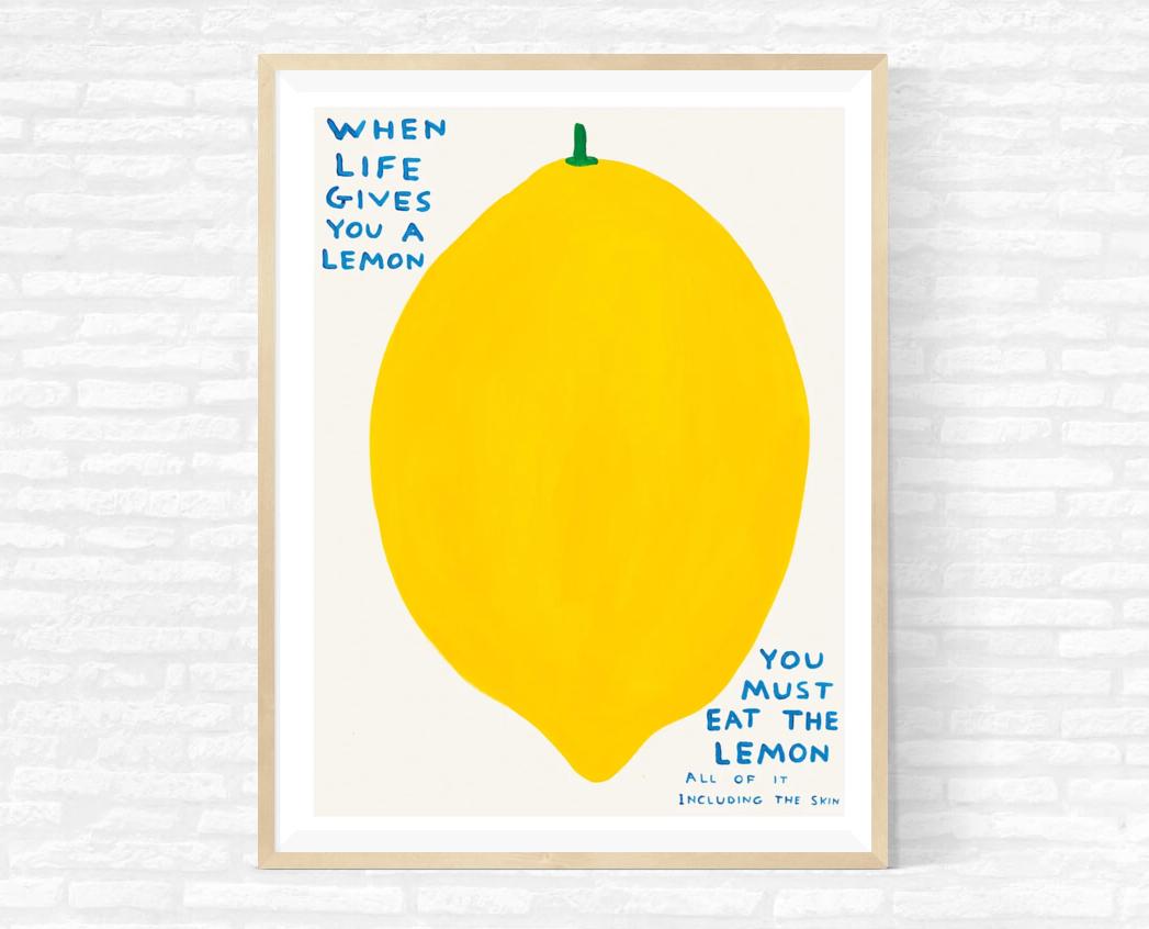 david hockney lemons