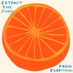 „Extract the Juice From Everything“, Siebdruck, Auflage: 125, signiert