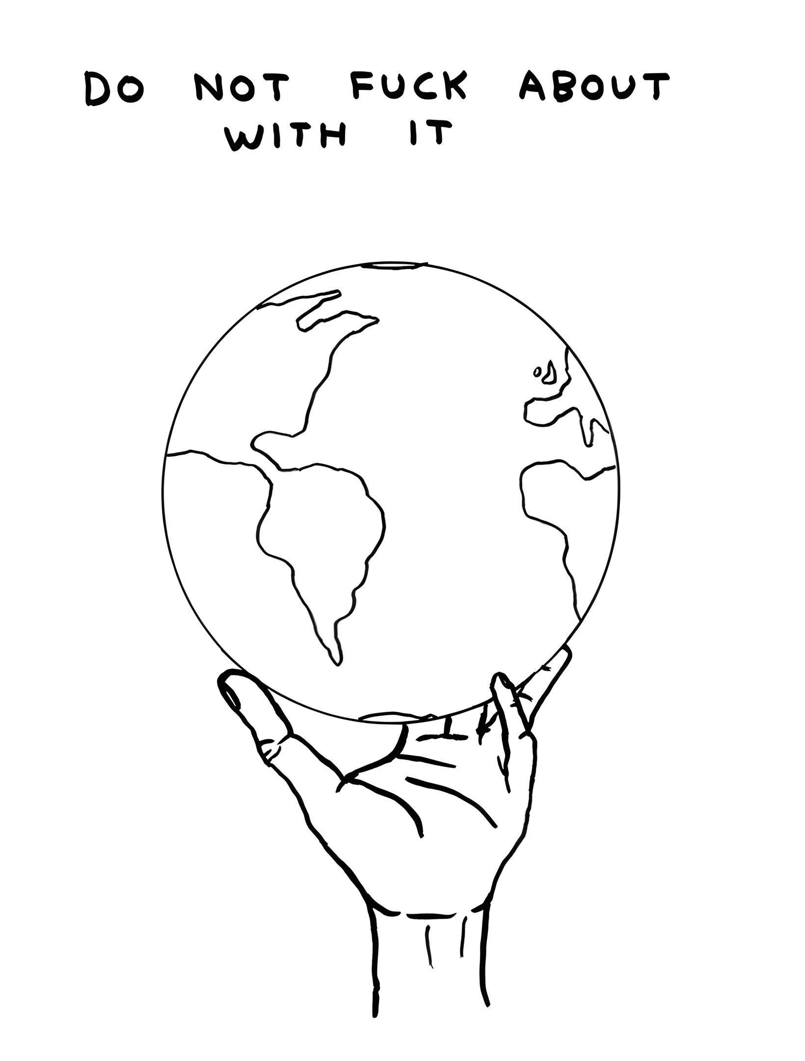 Human Behaviour and Animals and Existentialism full set of 8 prints - Contemporary Print by David Shrigley