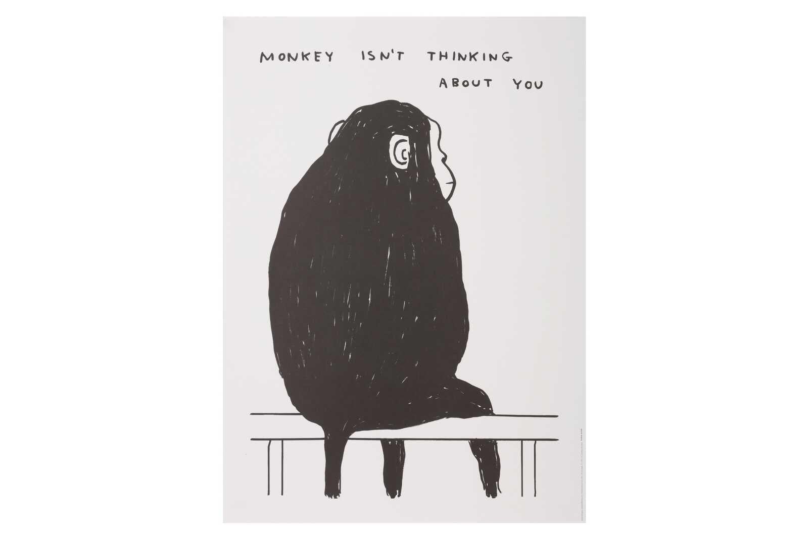 David Shrigley, Comportamento umano, animali ed esistenzialismo, 2022

27 3/5 × 19 7/10 in (70 × 50 cm)

Una suite completa di otto poster litografici su carta Munken Lynx da 200 g/m², dall'edizione non numerata di 250 copie.

I disegni, i dipinti,