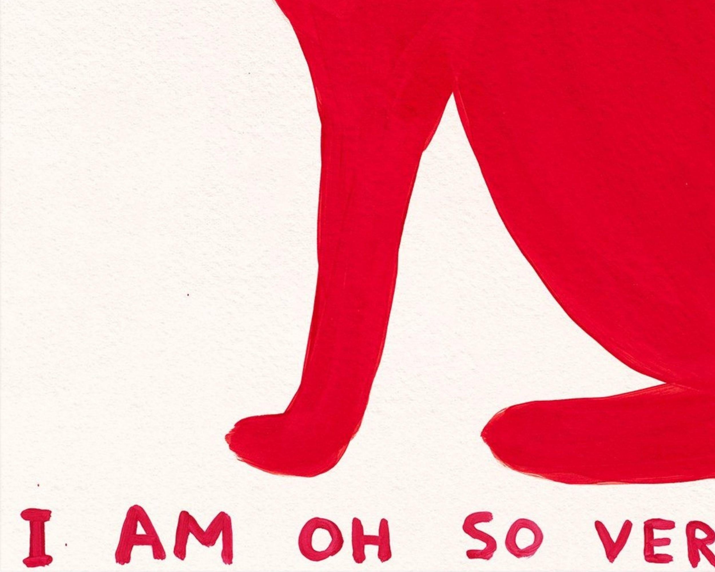 I Am Elegant I Am Oh So Very Elegant - Imprimé, Animal, Text de David Shrigley 3