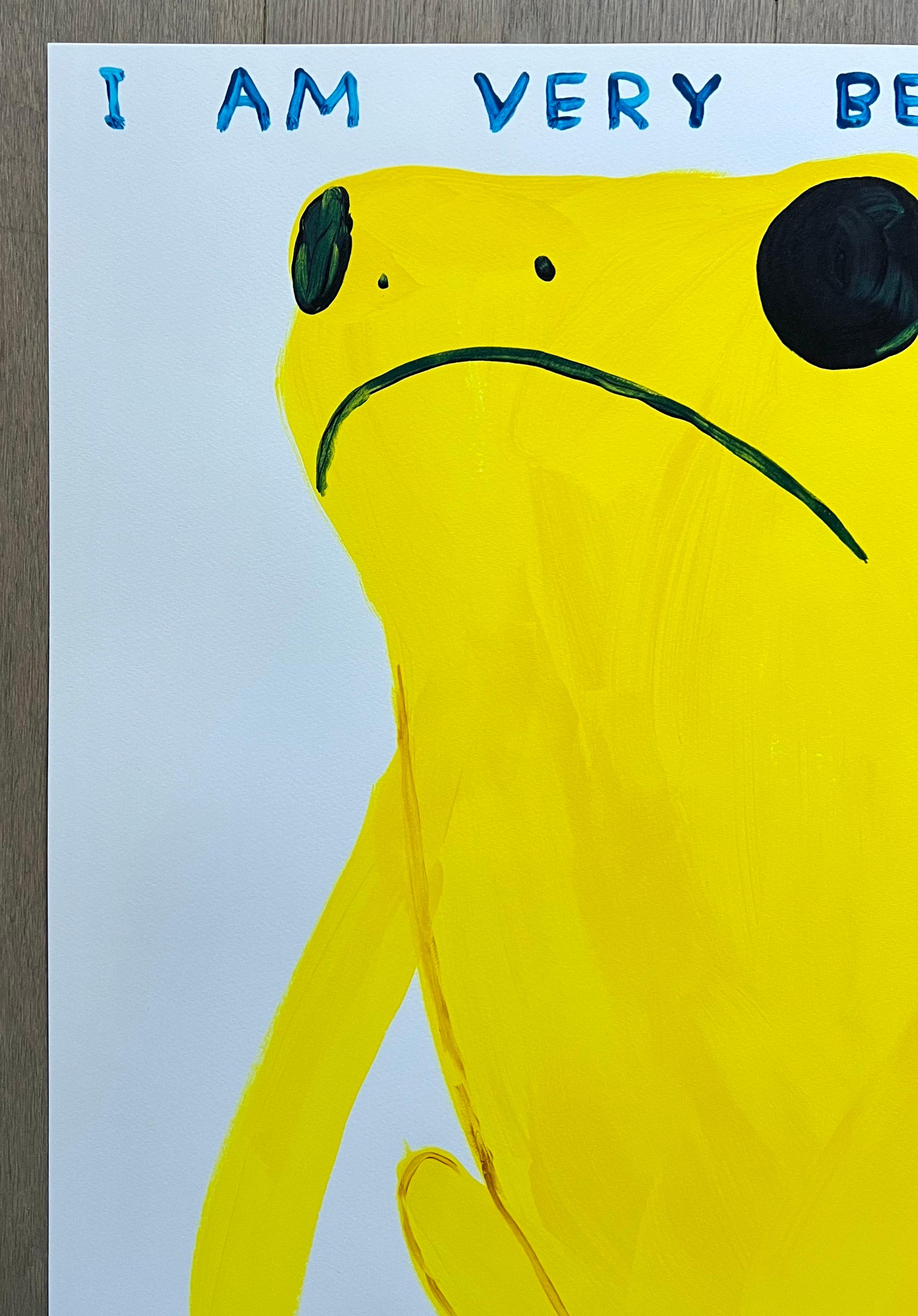 Artist David Shrigley (British, b. 1968)
Title: I am Very Beautiful, But I Am Also Obliged To Tell You I Am Poisonous
Year: 2025
Medium: Multi-layer colour screenprint with hand-pulled varnish overlay on Somerset Tub-Sized 410 gsm paper with