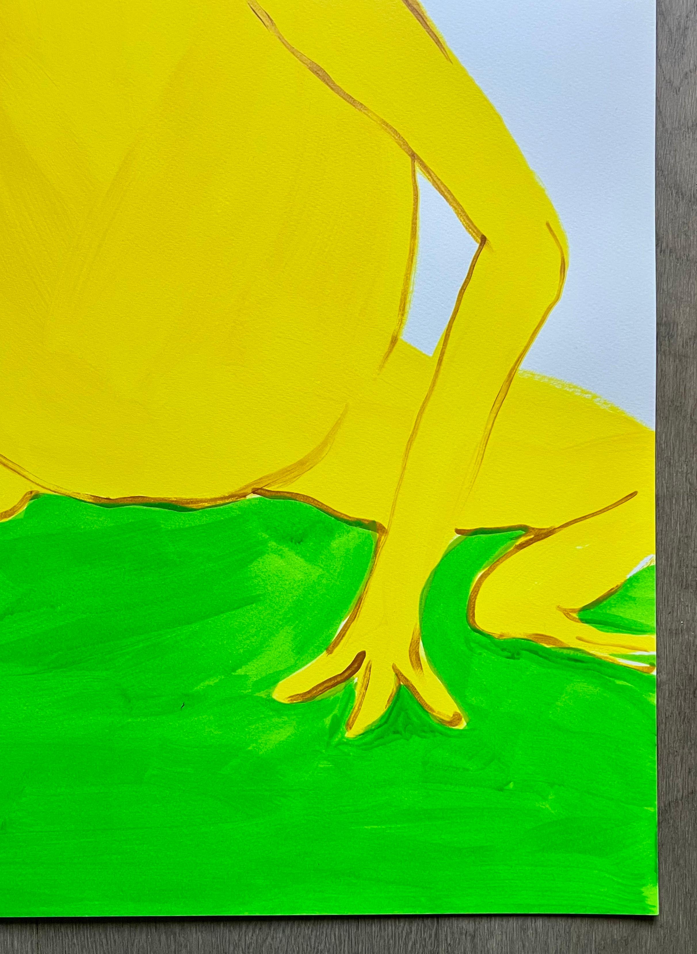 I am Very Beautiful, But I Am Also Obliged To Tell You I Am Poisonous - Contemporary Print by David Shrigley