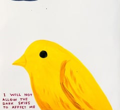I Will Not Allow The Dark Skies To Affect Me By David Shrigley