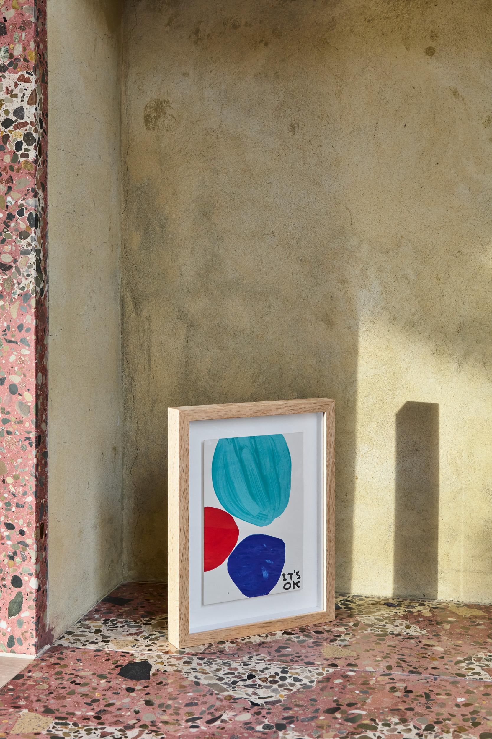 It's OK -- Screen Print, Abstract, Text Art by David Shrigley For Sale 1