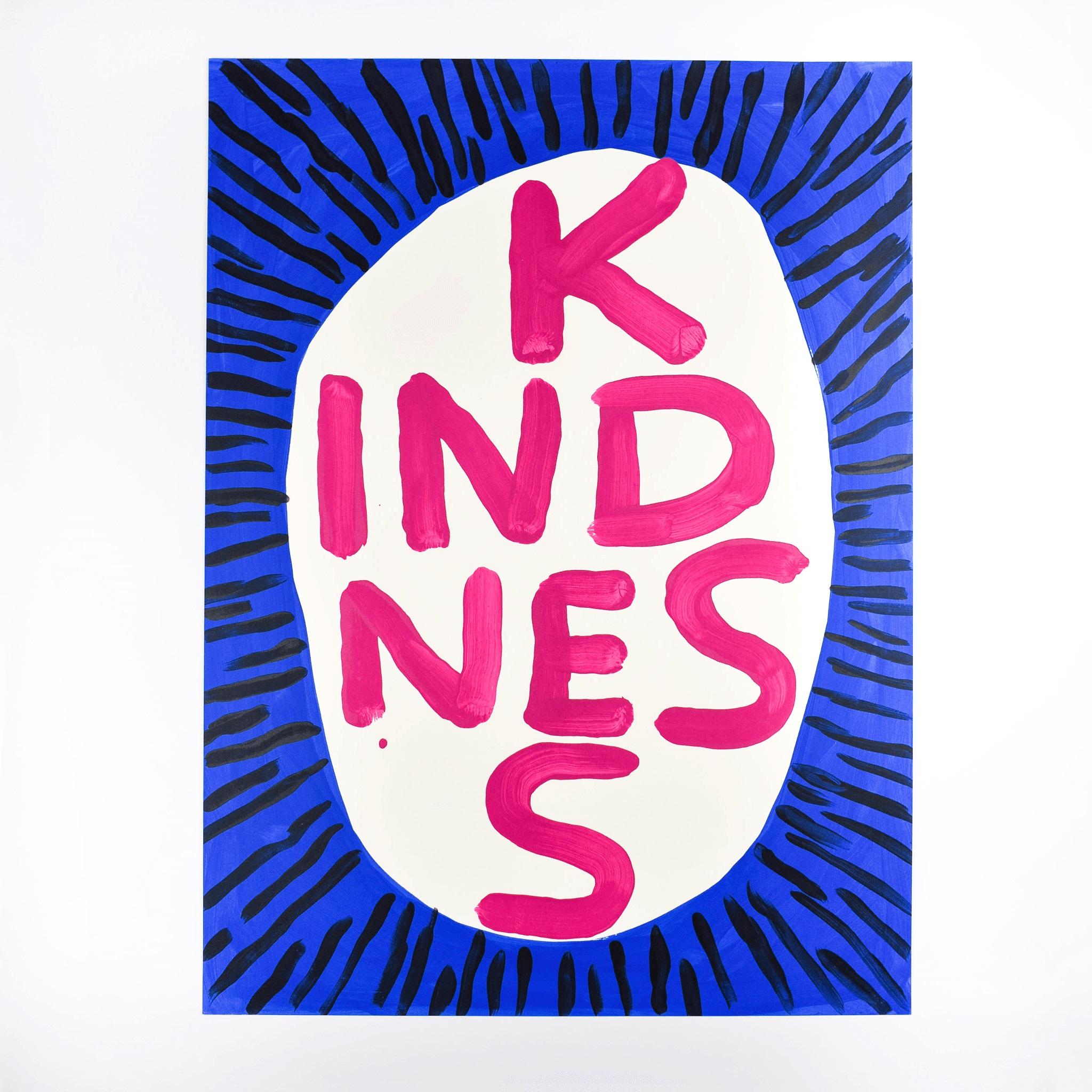 Kindness - Print by David Shrigley