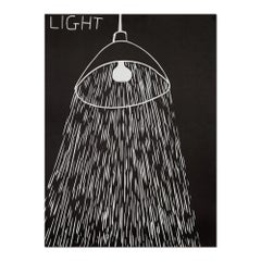 Light, Linocut, Contemporary Art, 21st Century