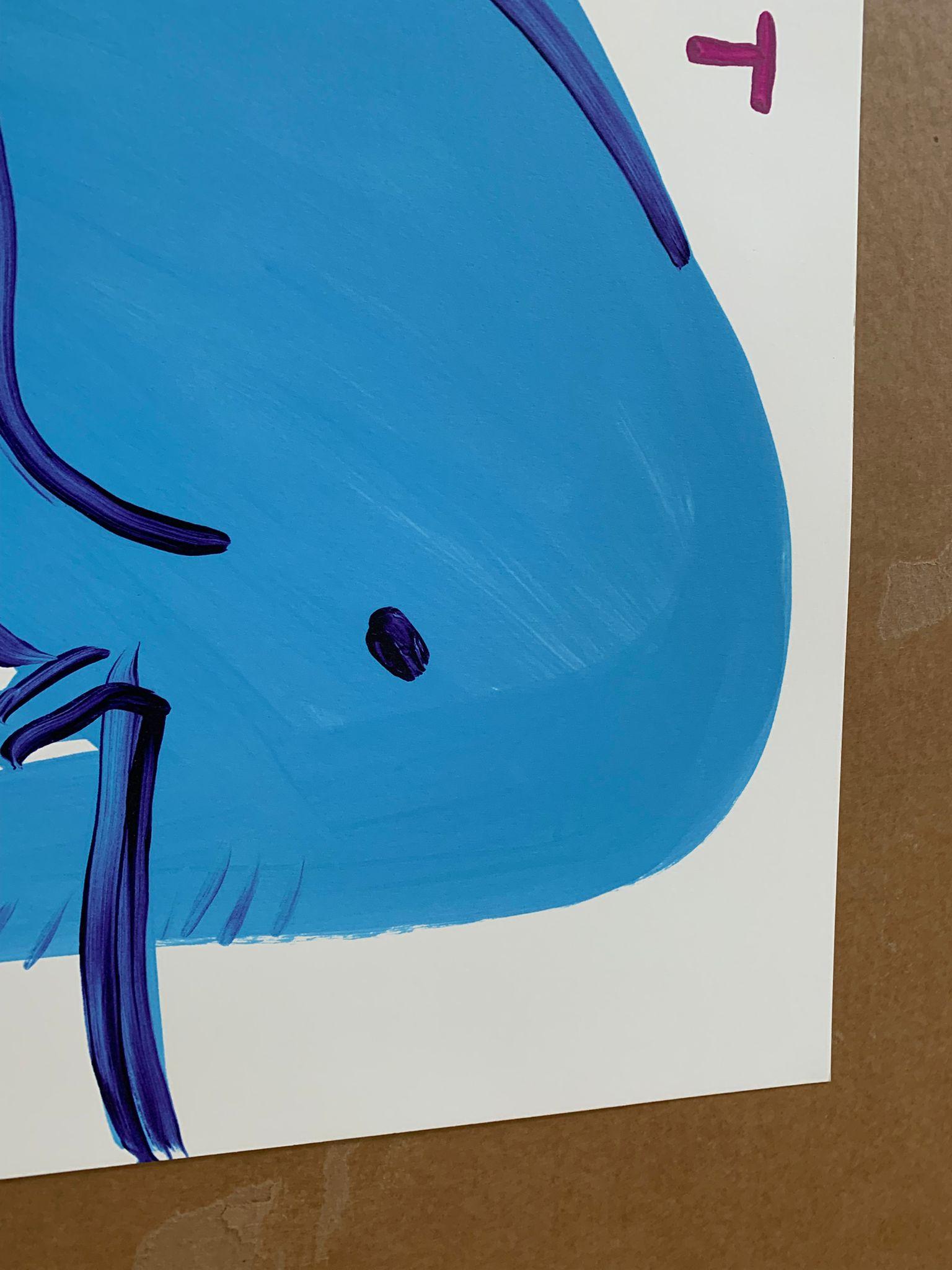 My Rampage is Over - Contemporary Print by David Shrigley