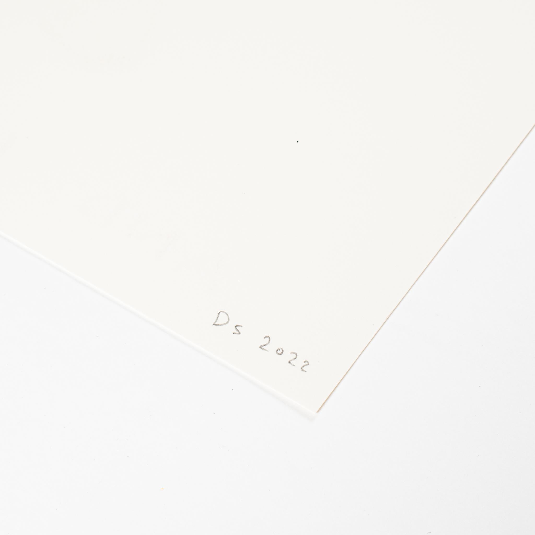Per favore, sta' zitto! - Still-Life Print Grigio di David Shrigley