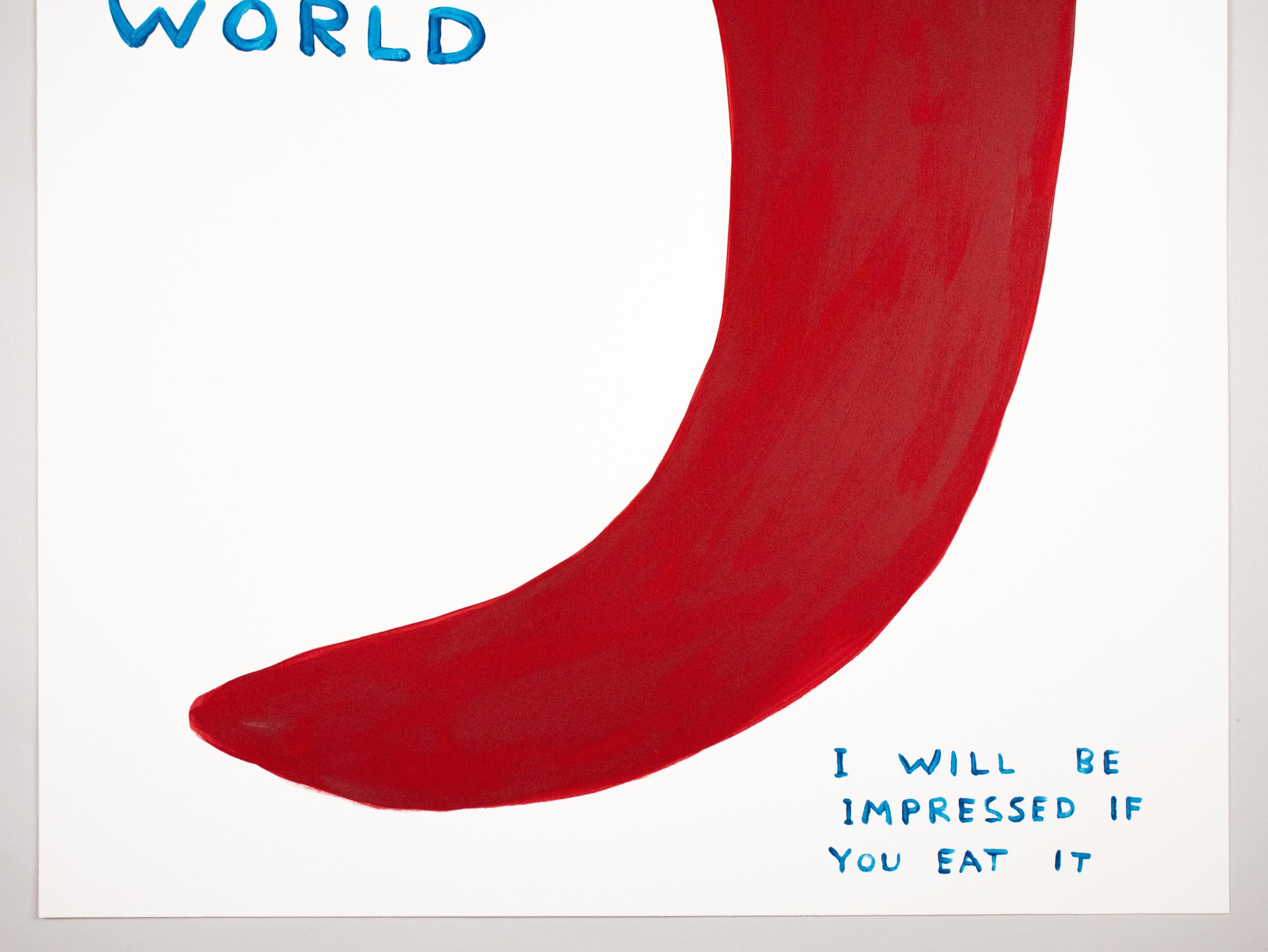 The Biggest Hottest Chilli in the World - Original Signed Screenprint - 45/125 For Sale 3