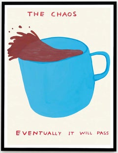 The Chaos - BOX FRAMED - David Shrigley