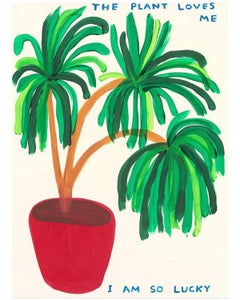 The Plant Loves Me By David Shrigley