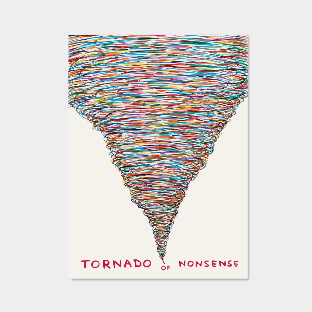David Shrigley, Tornado Of Nonsense & It Was Worthwhile Doing This

60 x 80 cm (31 1/2 × 23 3/5 in)

Off-set lithography

Printed on 200g Munken Lynx paper

Narayana Press in Denmark