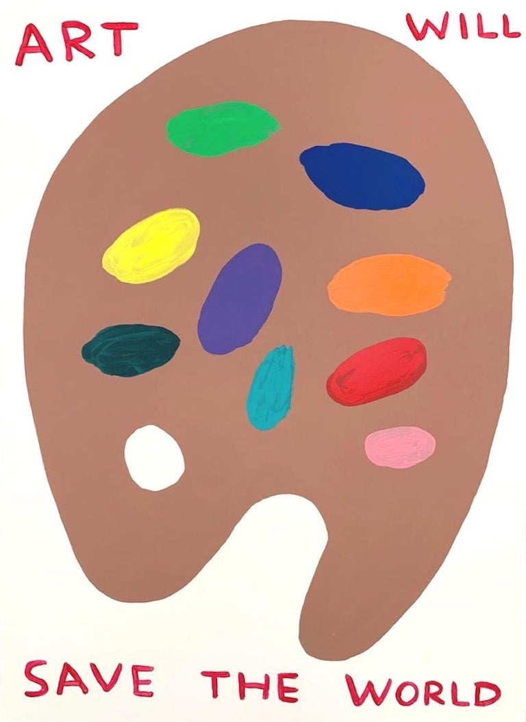 David Shrigley (Untitled) Art Will Save The World For