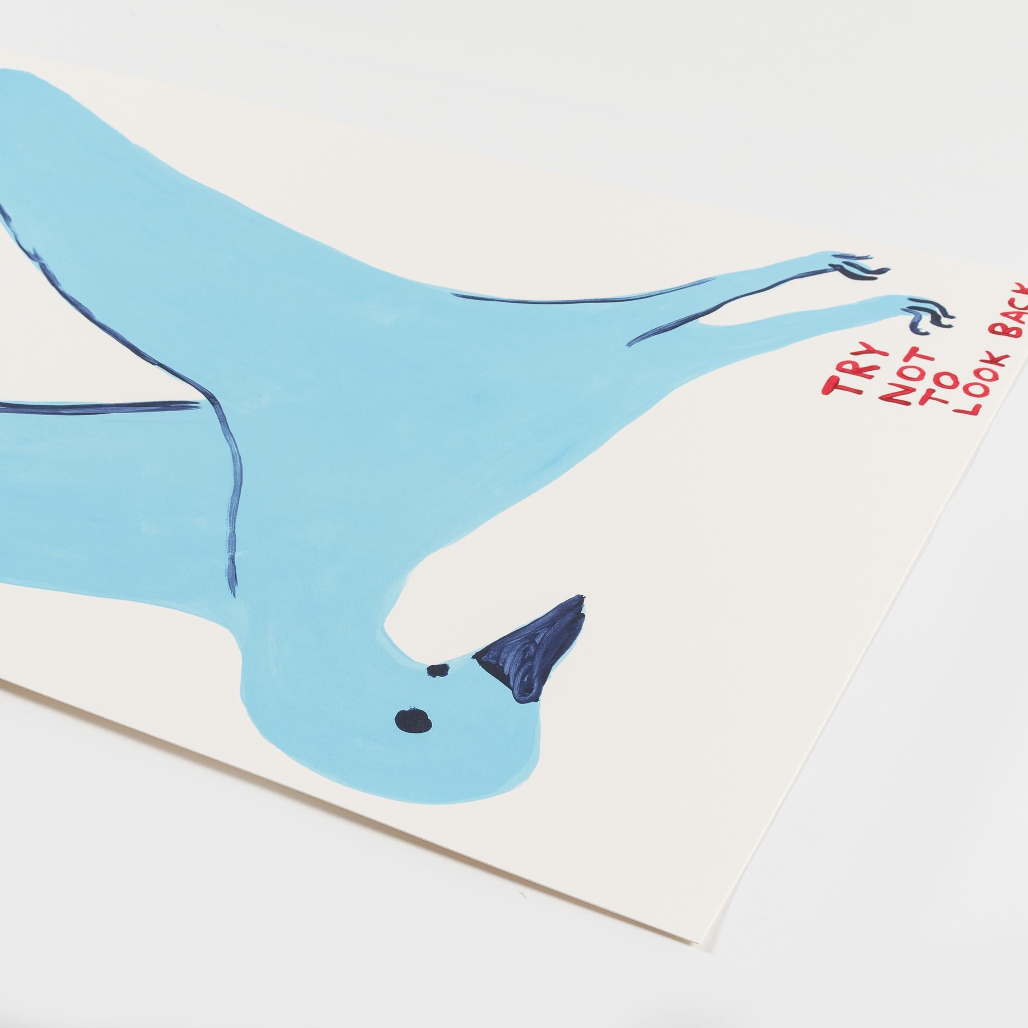 Untitled (Just Fly Away, Try Not To Look Back) - Print by David Shrigley