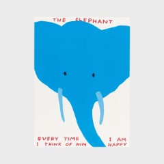 Untitled (The Elephant, Every Time I Think Of Him I Am Happy)