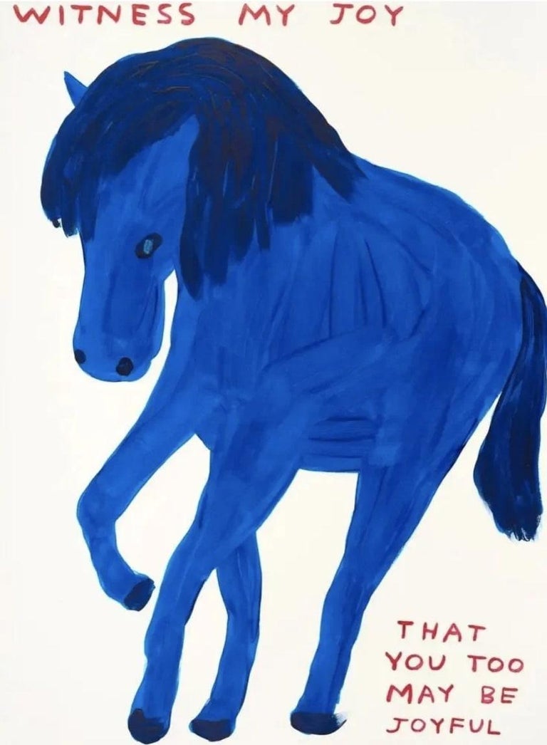 David Shrigley Witness My Joy by David Shrigley For Sale at 1stDibs