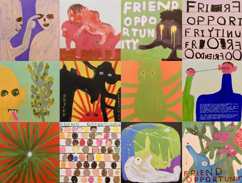 Art de l'album de David Shrigley :
David Shrigley pour Deerhoof, 2007. Comprend 6 encarts (image 1) et une couverture illustrée et conçue par David Shrigley, ainsi que l'album original. 

Support : Lithographie offset sur pochette de disque vinyle