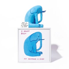 David Shrigley - I Must Rest My Rampage Is Over, 2022