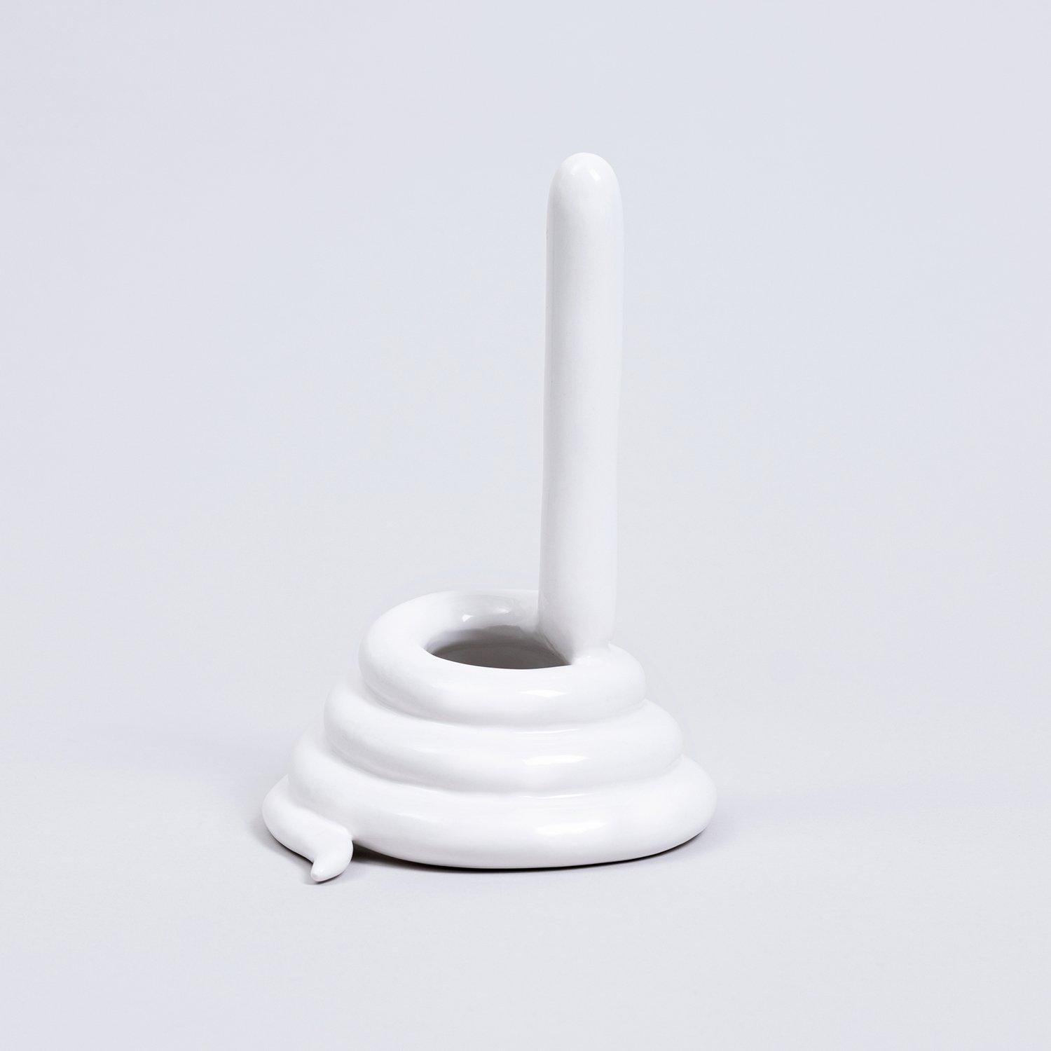 Schlange – Skulptur, Keramik, Multiple, Schlange, Tier von David Shrigley 1