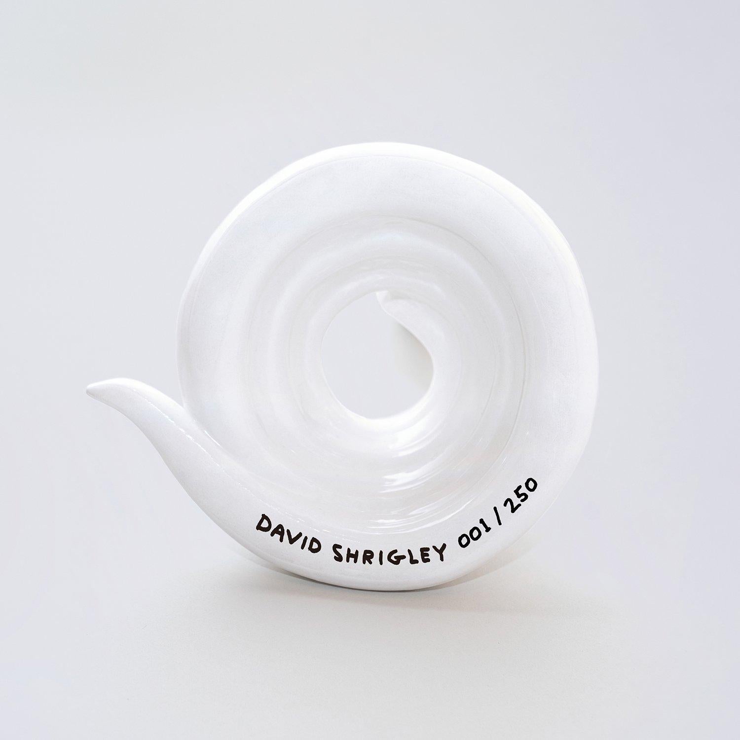 Schlange – Skulptur, Keramik, Multiple, Schlange, Tier von David Shrigley 2