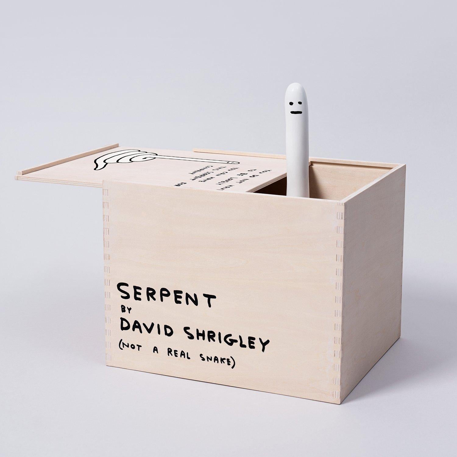 Schlange – Skulptur, Keramik, Multiple, Schlange, Tier von David Shrigley 4