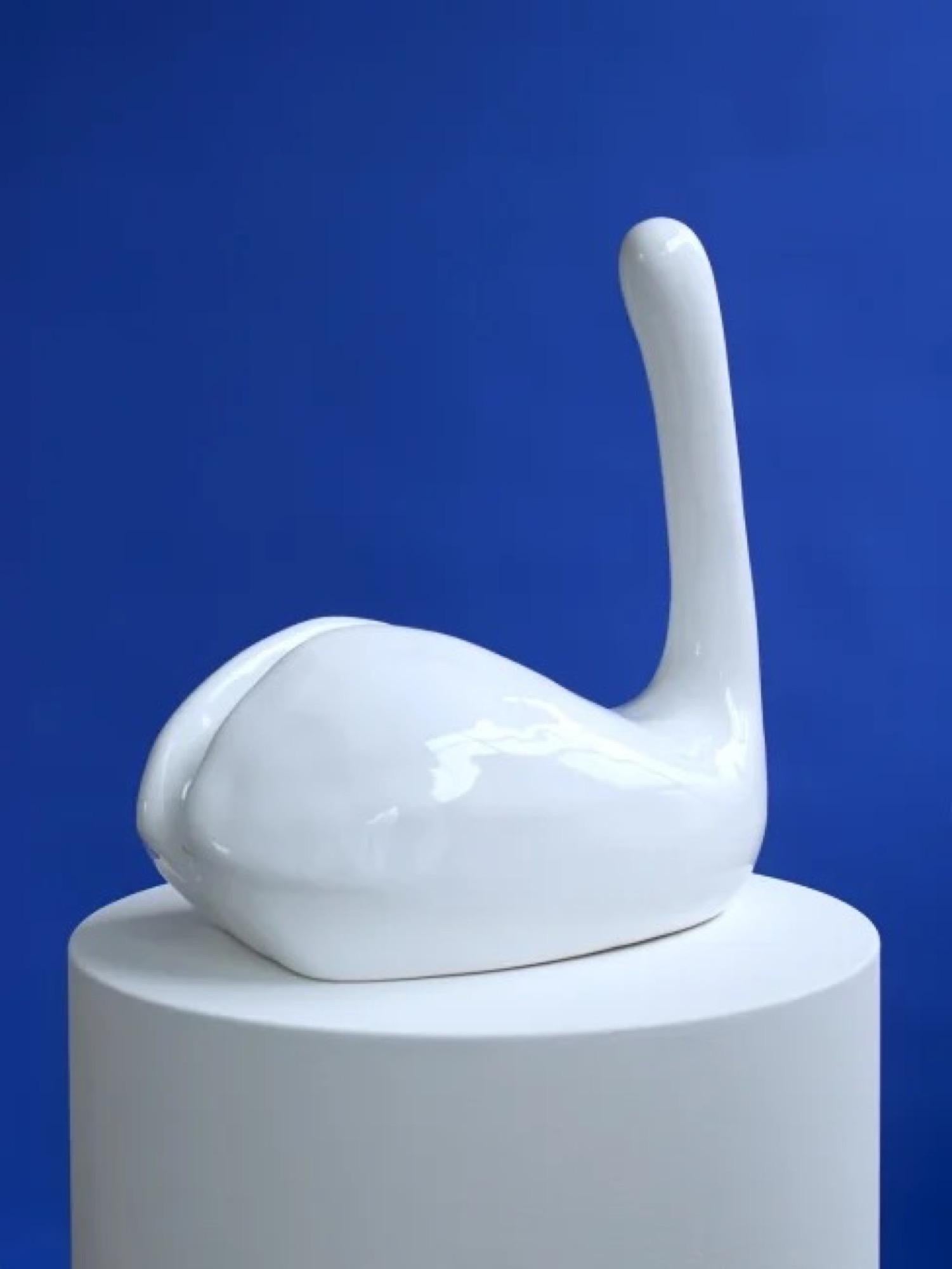 Swan Thing - Contemporary Sculpture by David Shrigley