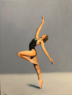 Ballerina #2, Painting, Oil on Canvas