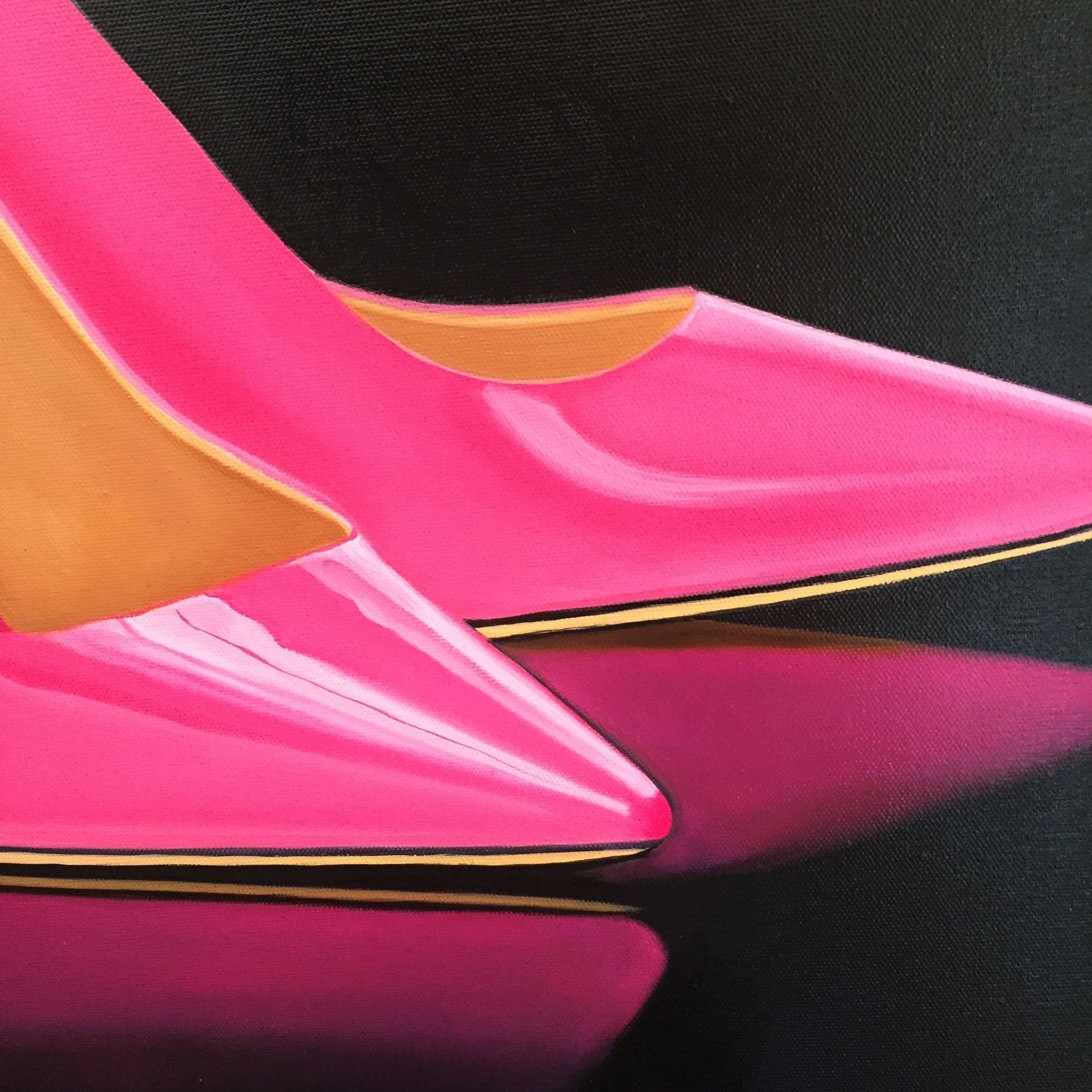 Big shoes to fill, Painting, Oil on Canvas For Sale 1