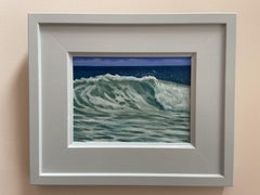 Every Breaking Wave, Painting, Oil on Wood Panel