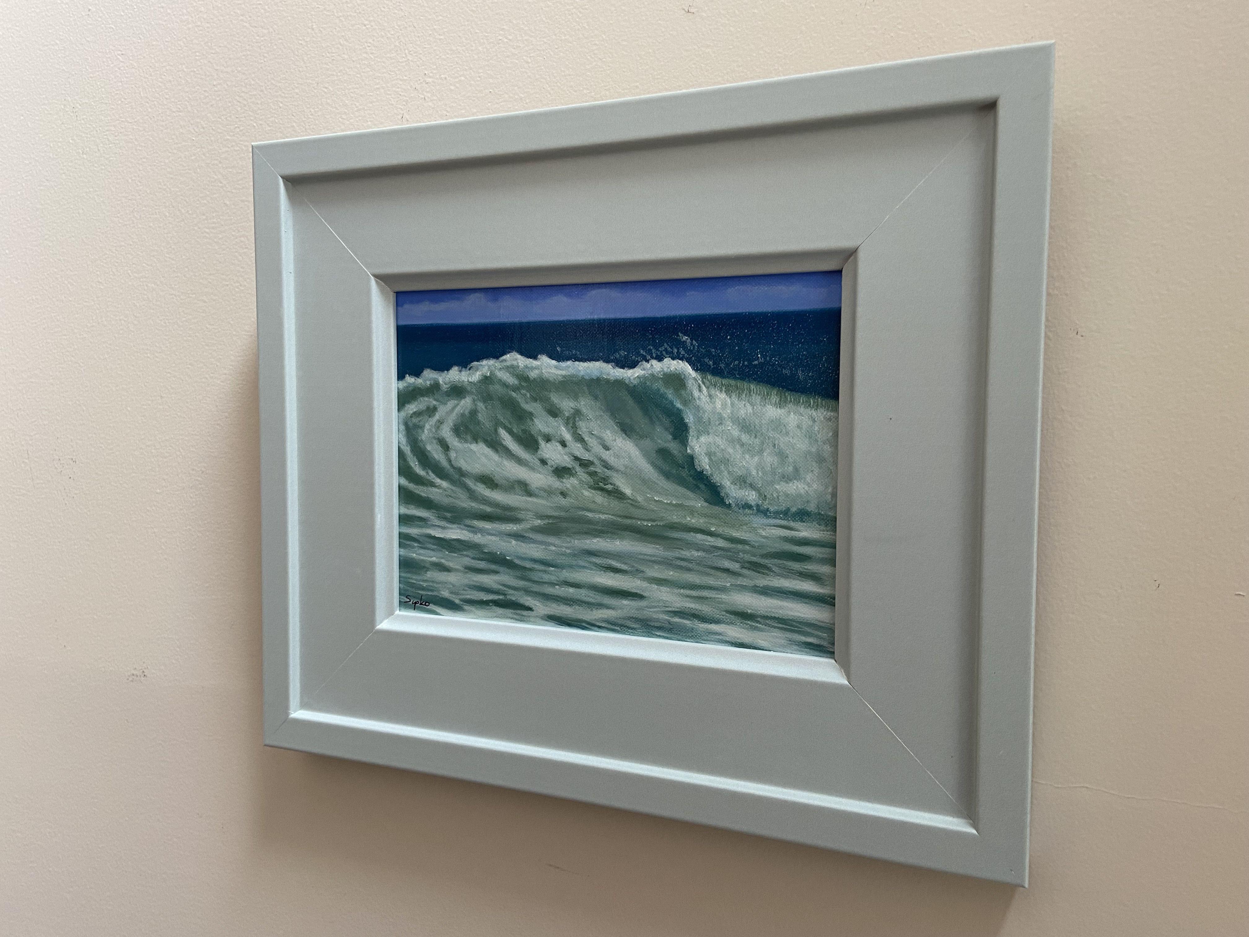 paintings of waves breaking