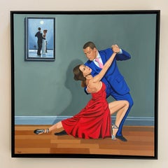 Jacks World, Gemälde, Öl auf Leinwand