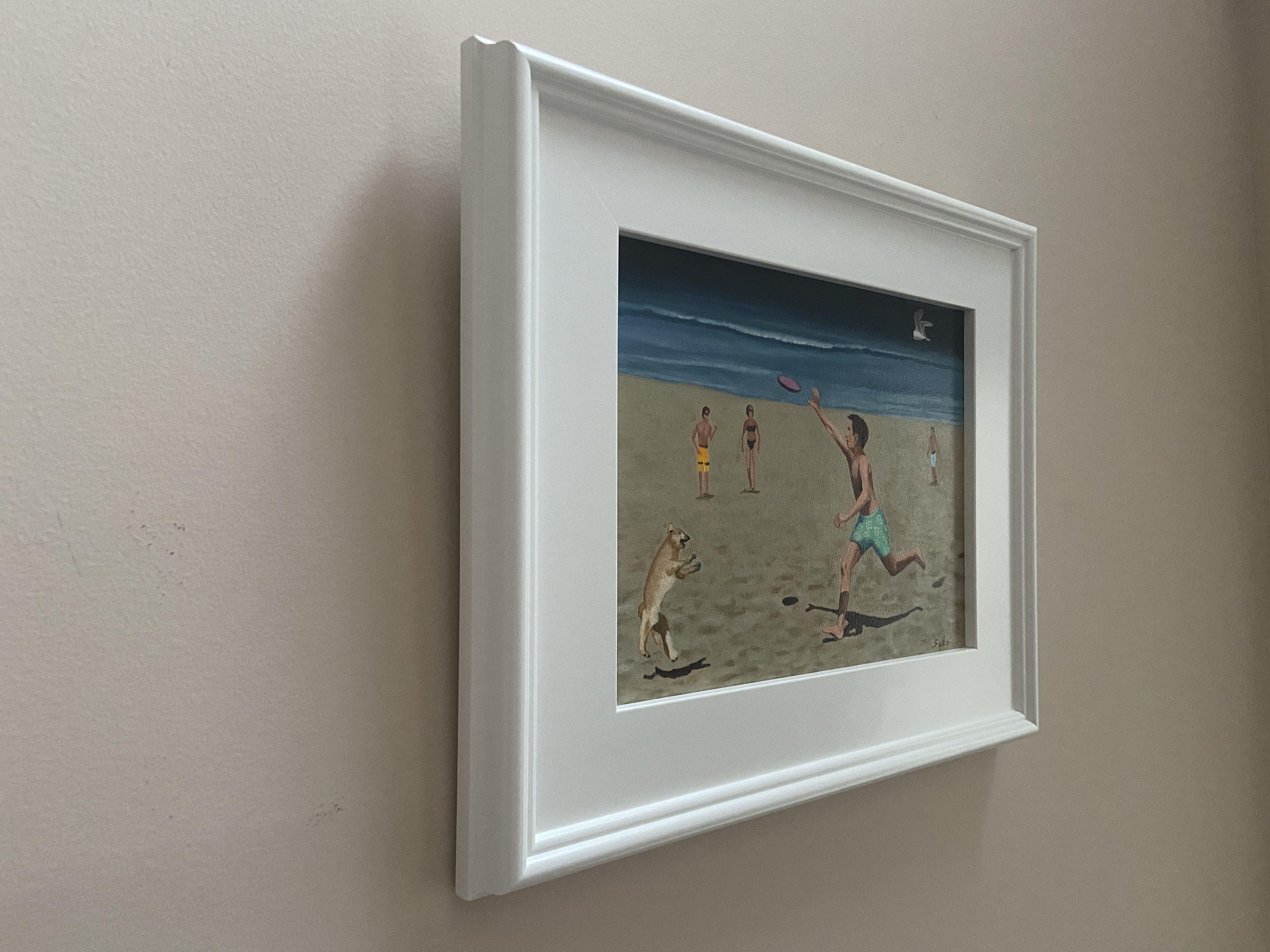 Lewes Afternoon III, Gemälde, Öl auf Leinwand im Angebot 1