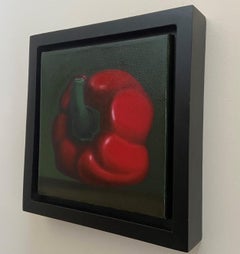 Red Pepper Study, Painting, Oil on Canvas