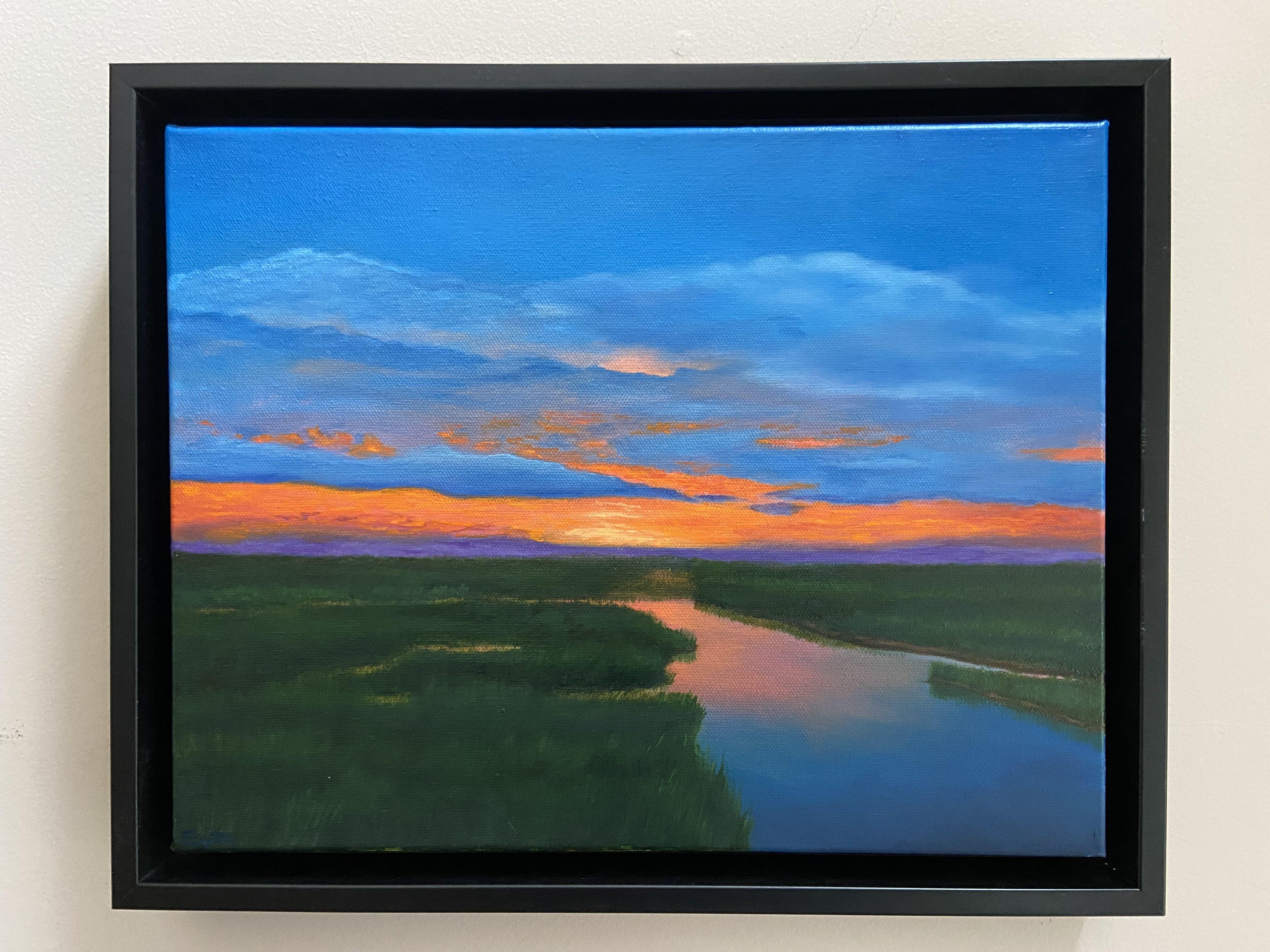 marsh oil painting