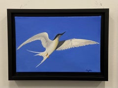 Charrán en vuelo, Pintura, Óleo sobre lienzo