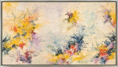 "Alchemy 15-5" Vibrant Expressive Floral Abstract in Bright Color Palette
