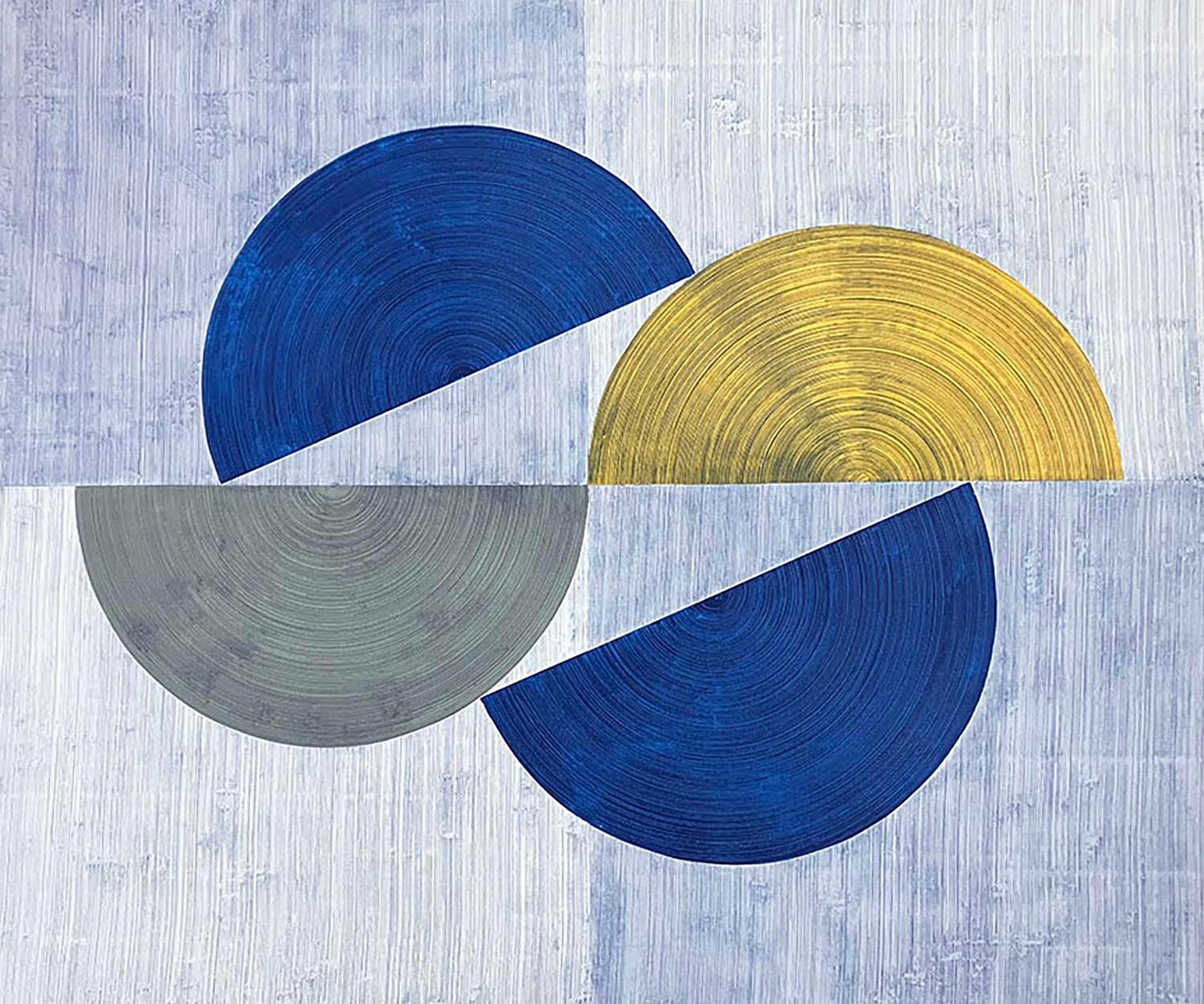 Abstract Painting di David Skillicorn - Harmonia 14-1