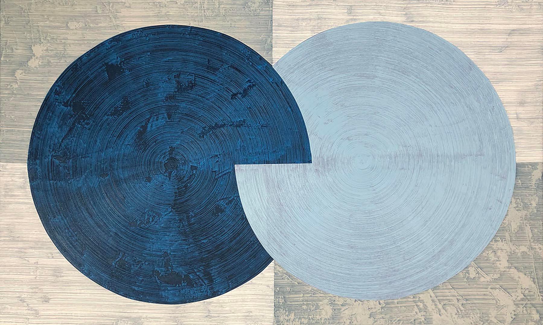 Abstract Painting di David Skillicorn - Harmonia 15-1