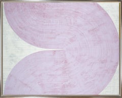 "Harmonia 15-7" Contemporary Abstract Framed Acrylic on Canvas Painting