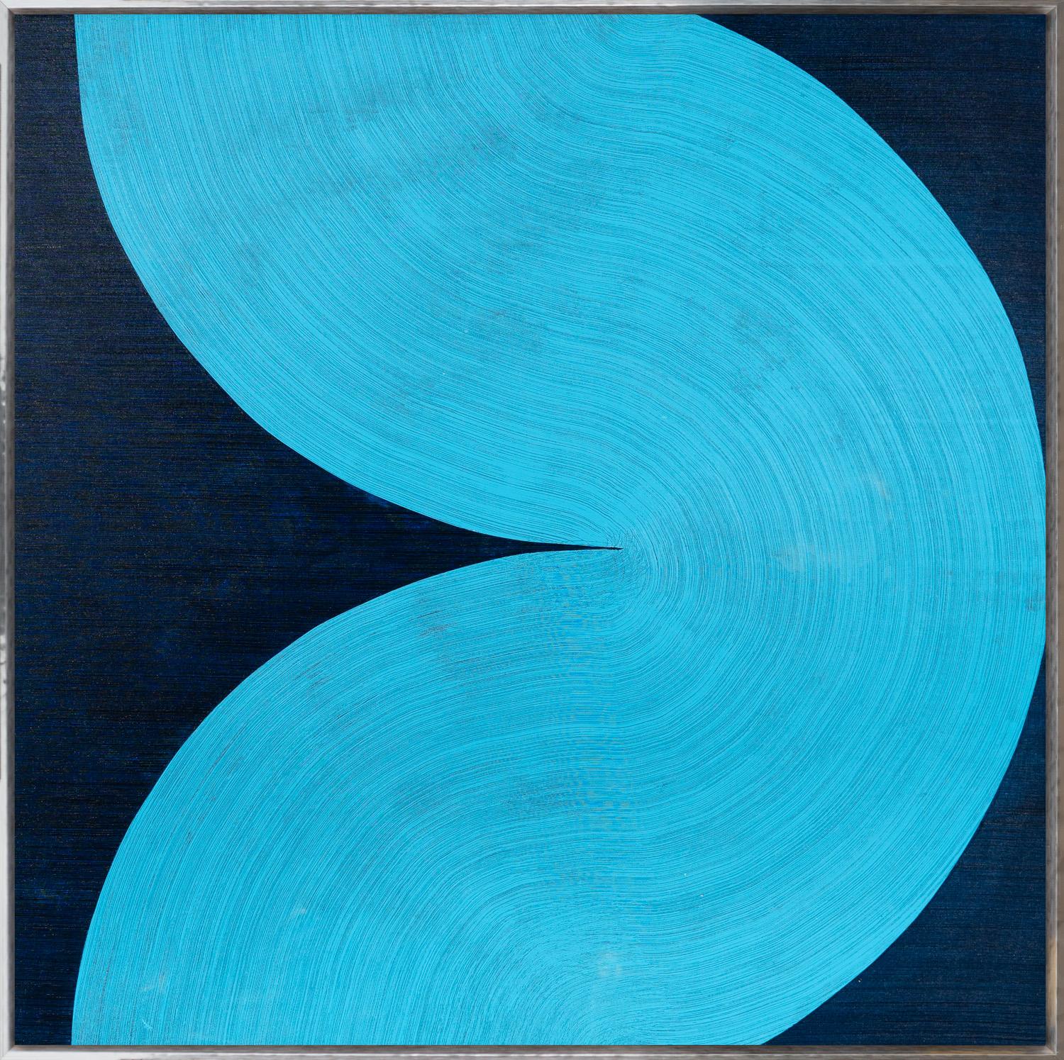 David Skillicorn Abstract Painting - "Harmonia 30-5-I" Contemporary Abstract Framed Acrylic on Canvas