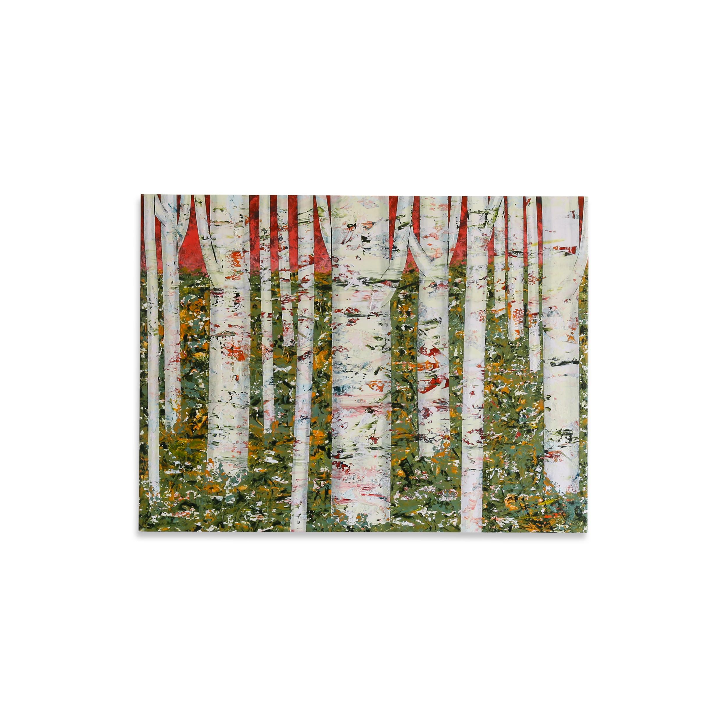 David Skillicorn Abstract Painting - Nel Bosco