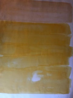 untitled yellow mid century abstract
