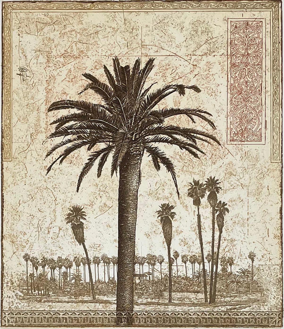 Landscape Print de David Smith-Harrison - 69 Palmeras, por Smith-Harrison