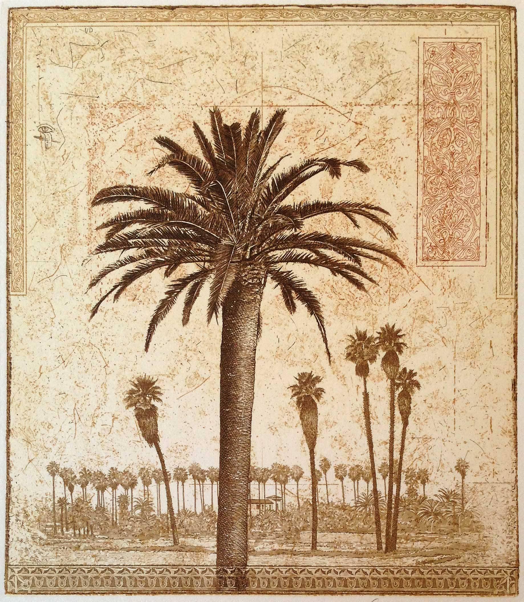 David Smith-Harrison Landscape Print - 69 Palms