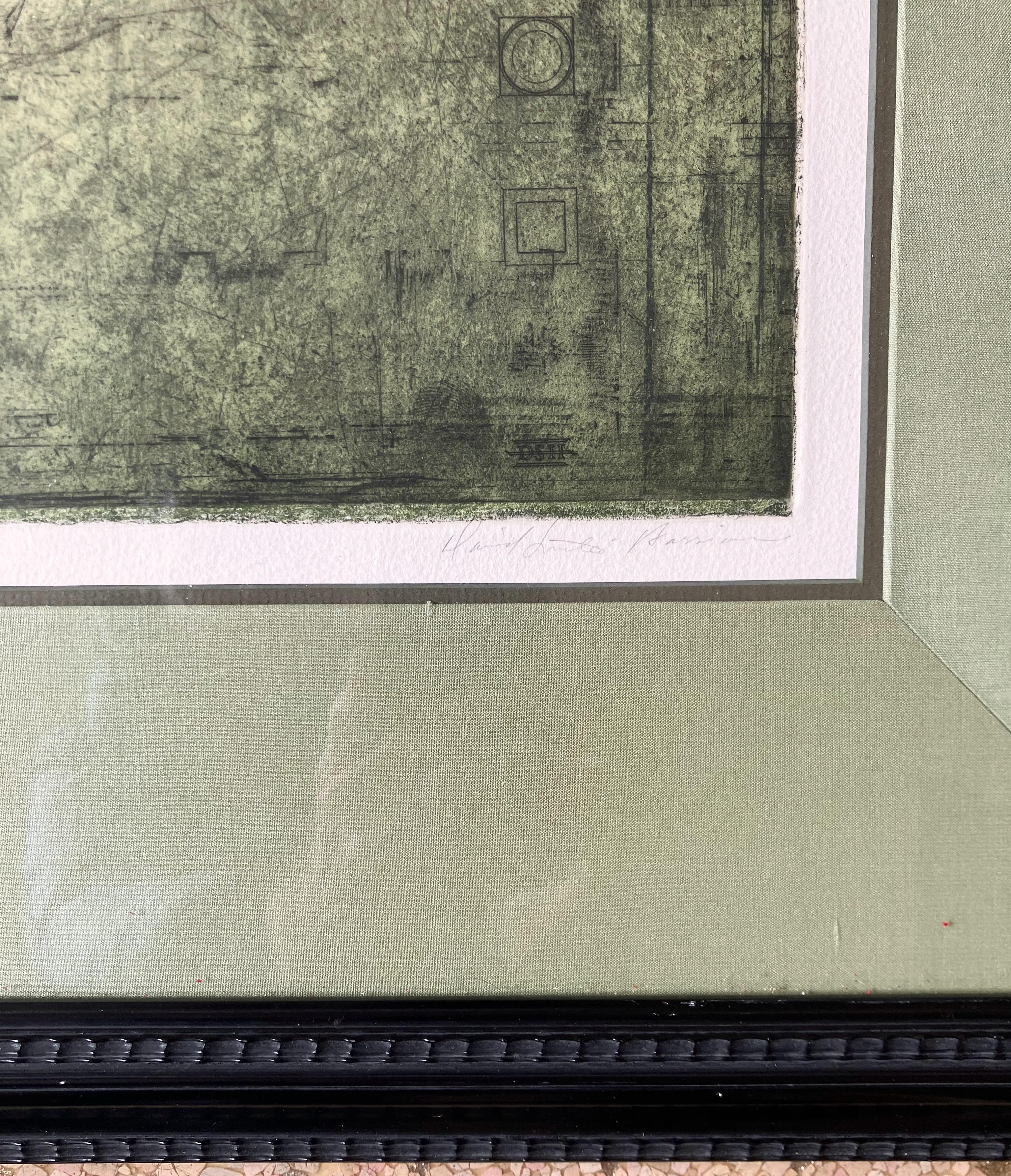 Huerto - Landscape Print Gris de David Smith-Harrison