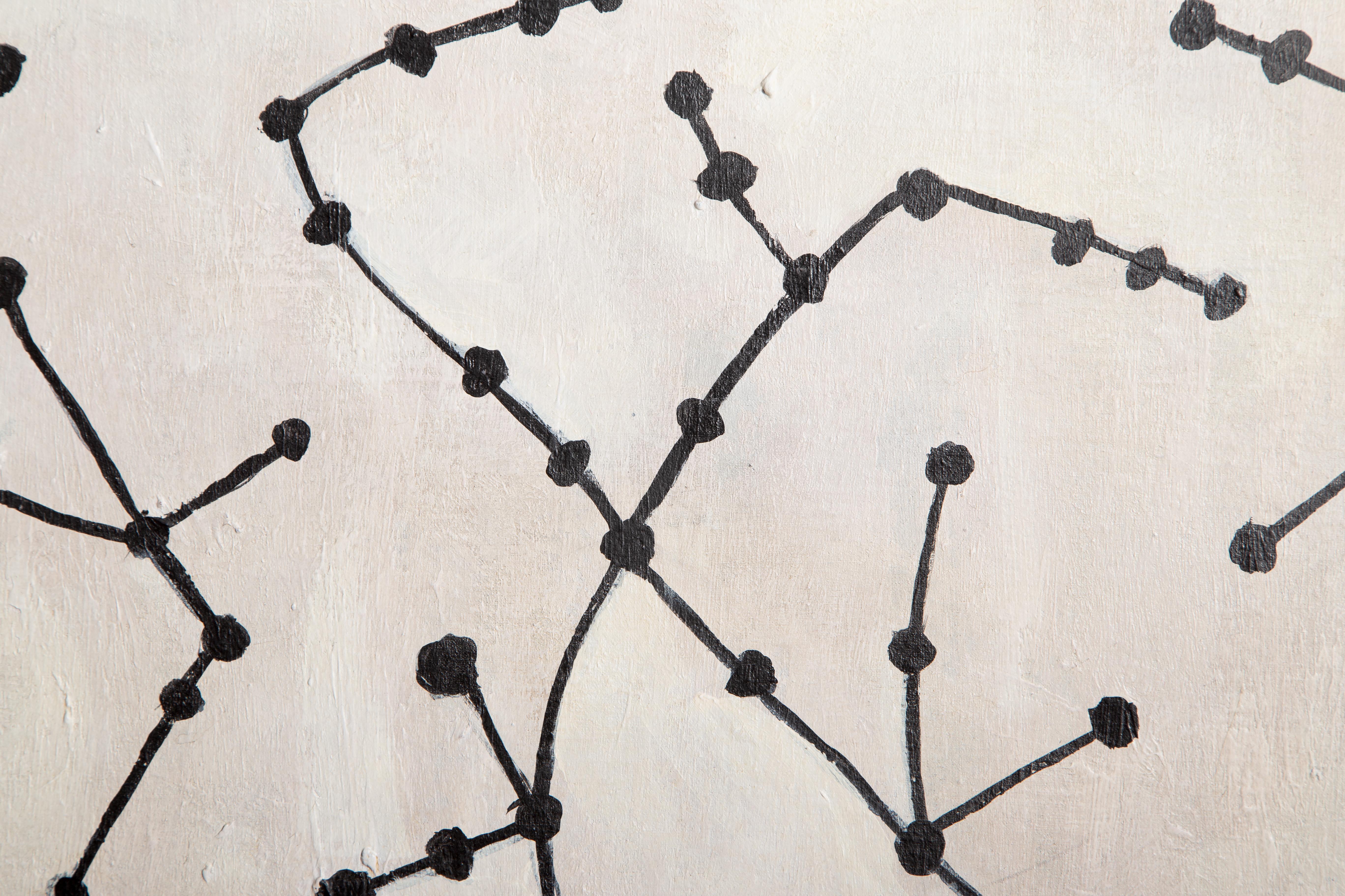 Constellations, peinture moderne de David Smith 1963 en vente 1