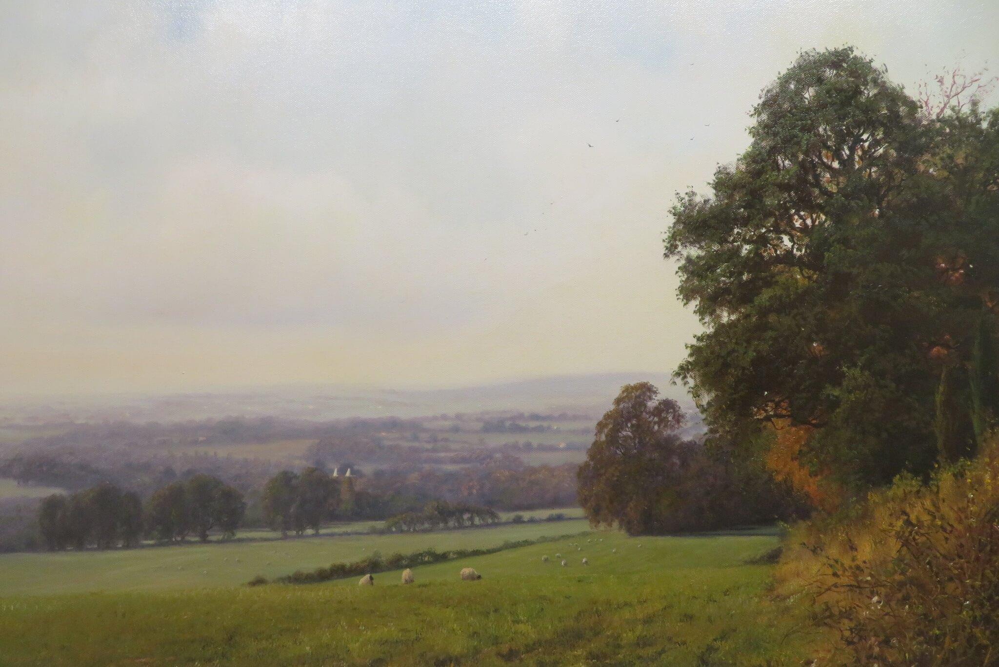 David Smith (1939-) Englisches großes REALIST-Ölgemälde, groß, ORIGINAL im Angebot 2
