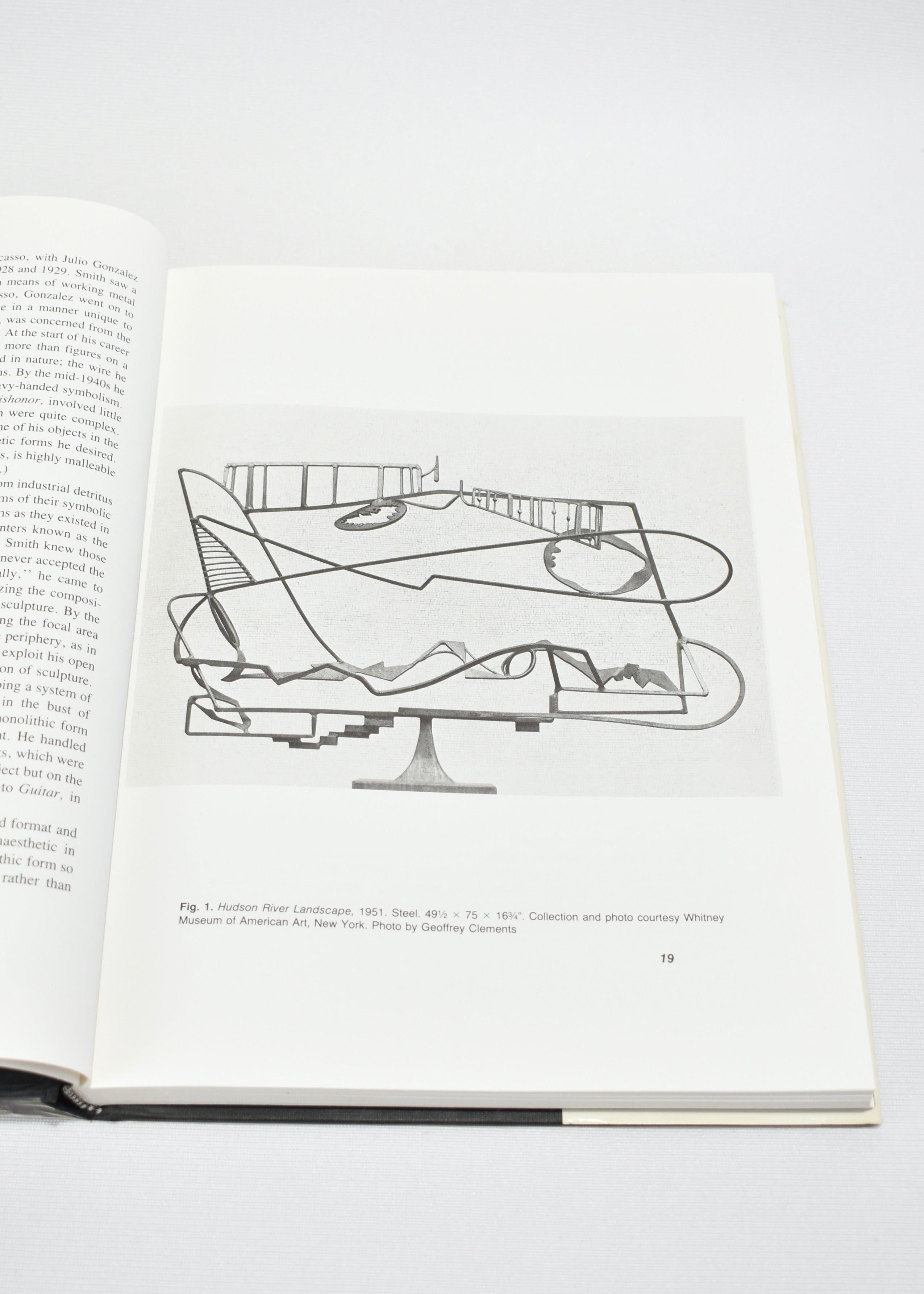 Hardback coffee table book discussing the work of sculptor, David Smith. By Stanley E. Marcus, published in 1983. First edition, signed, 207 pages.

