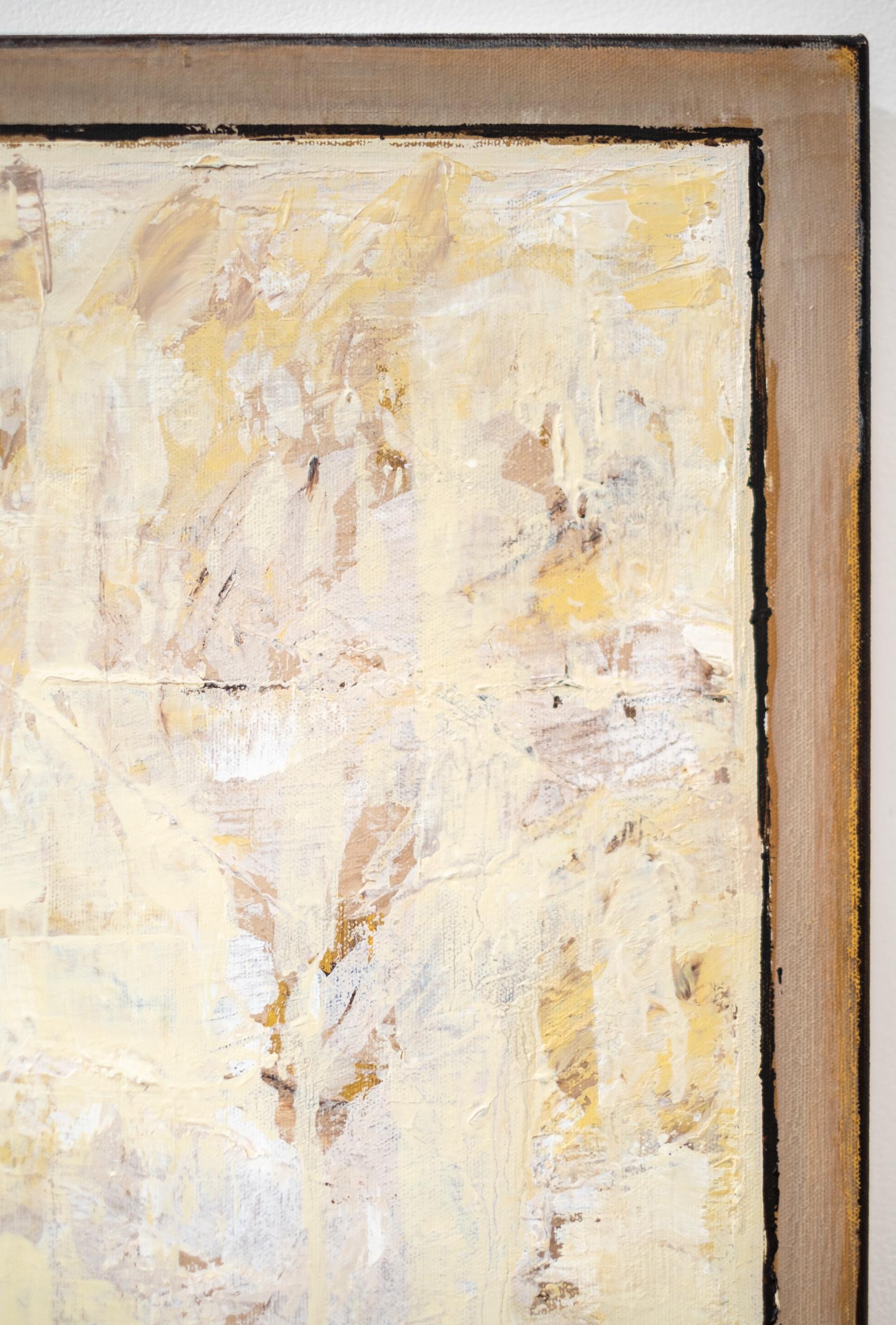Schermo fluttuante - pittura, astratto, olio su tela 4